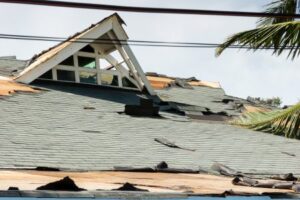 rain water roof damage